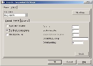 Datastage sequential file properties